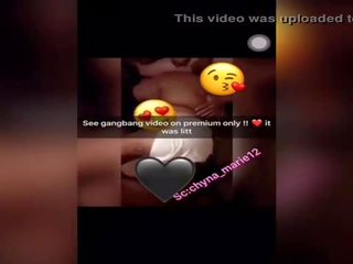 4 بعض gangbanging snapchat thot snippet